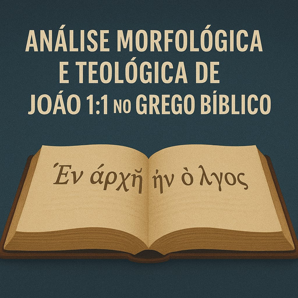 Análise Morfológica e Teológica de João 1:1 no Grego&nbsp;Bíblico